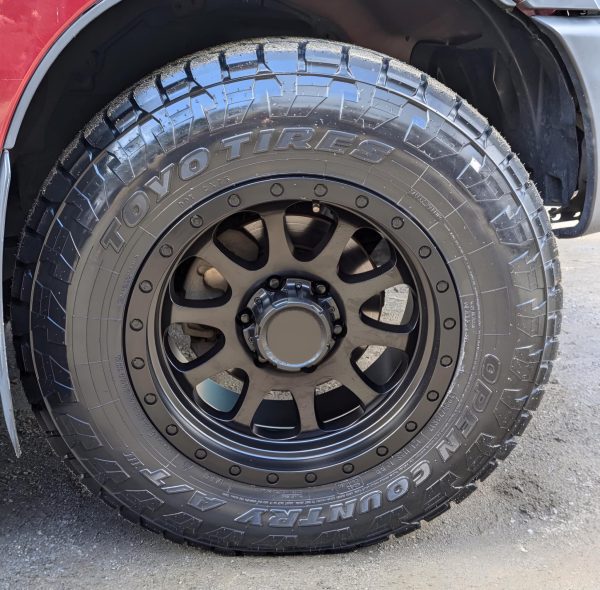 17” Land Cruiser American Off-Road Wheels with Tyres