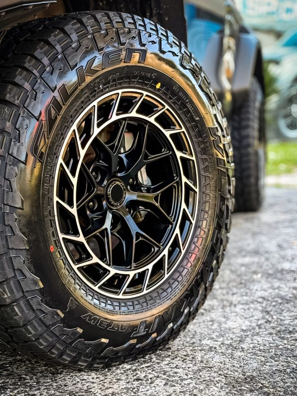 17” American Off-Road 6/139PCD wheels with Dunlop All Terrain Tyres