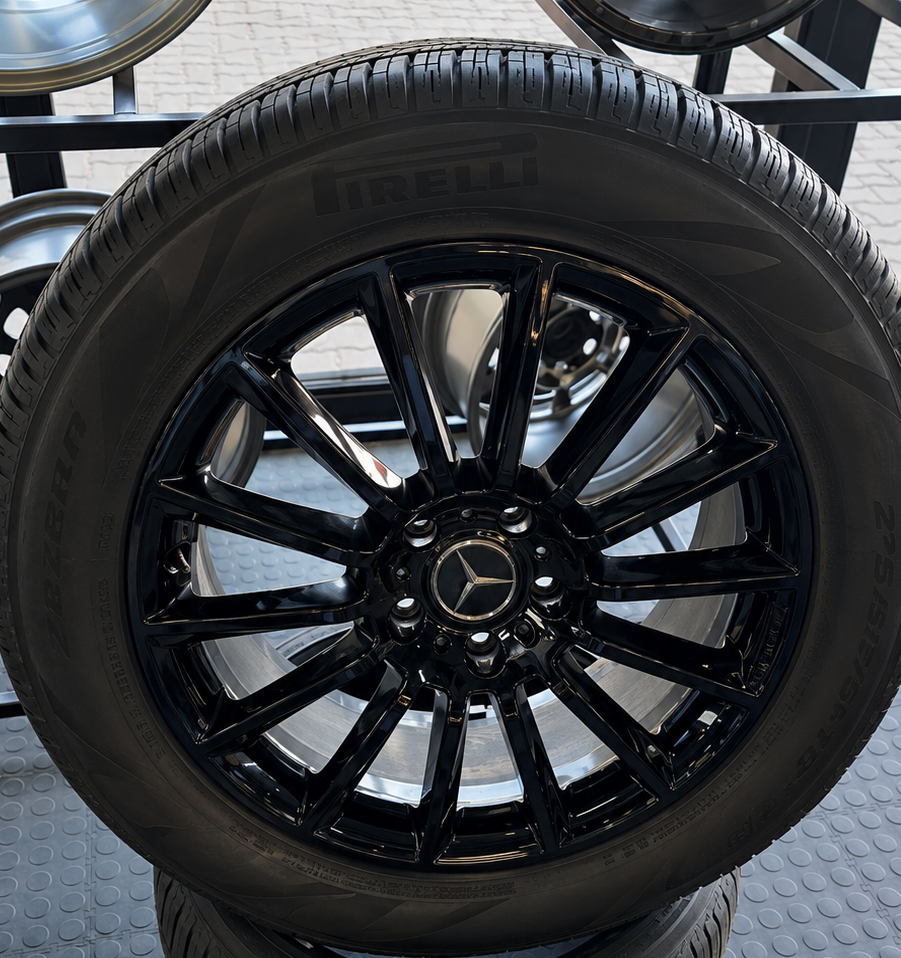 Genuine 20-inch Mercedes-Benz AMG G-Class OEM alloy wheels with Pirelli tyres